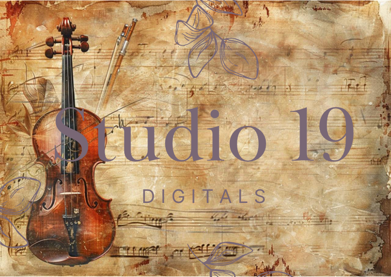 Vintage music collection - 44 papers (DIGITAL FILE)