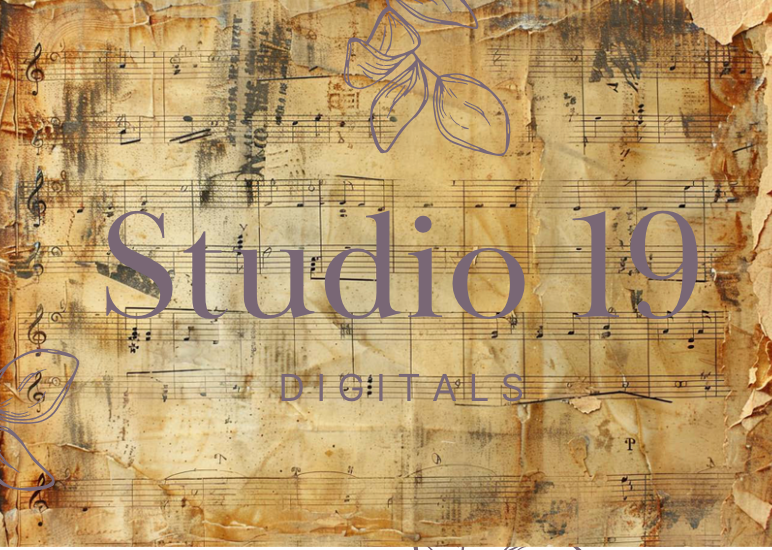 Vintage music collection - 44 papers (DIGITAL FILE)