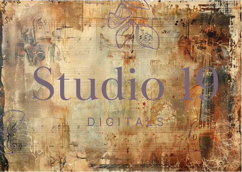 Vintage music collection - 44 papers (DIGITAL FILE)