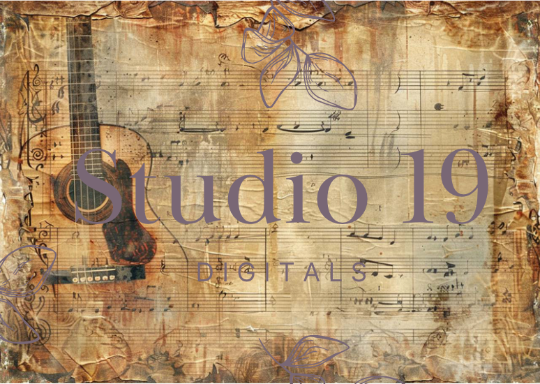 Vintage music collection - 44 papers (DIGITAL FILE)