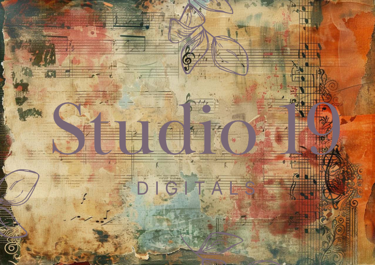 Vintage music collection - 44 papers (DIGITAL FILE)