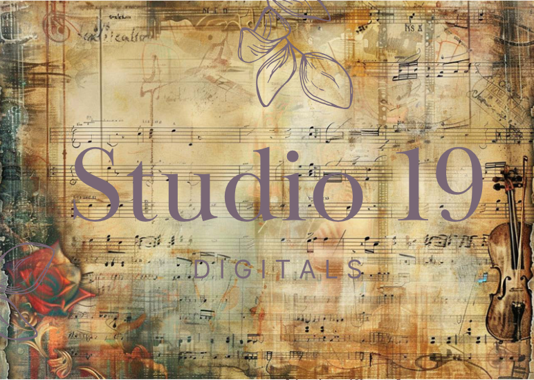 Vintage music collection - 44 papers (DIGITAL FILE)