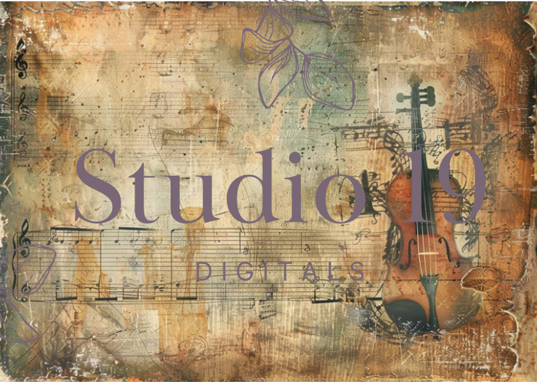 Vintage music collection - 44 papers (DIGITAL FILE)