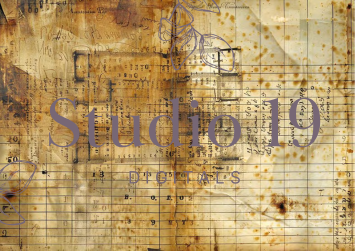 Vintage ledger collection (24 pages) DIGITAL FILE