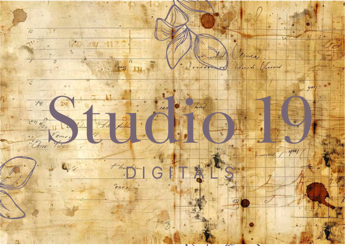 Vintage ledger collection (24 pages) DIGITAL FILE