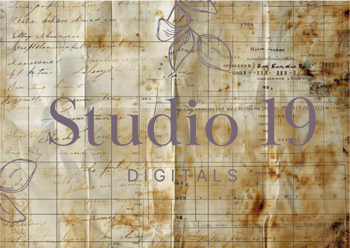 Vintage ledger collection (24 pages) DIGITAL FILE