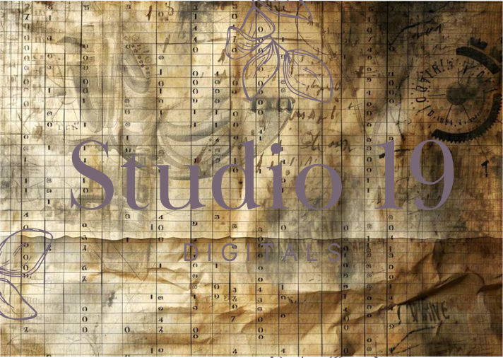 Vintage ledger collection (24 pages) DIGITAL FILE