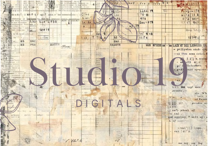 Vintage ledger collection (24 pages) DIGITAL FILE