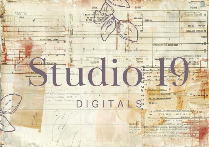 Vintage ledger collection (24 pages) DIGITAL FILE