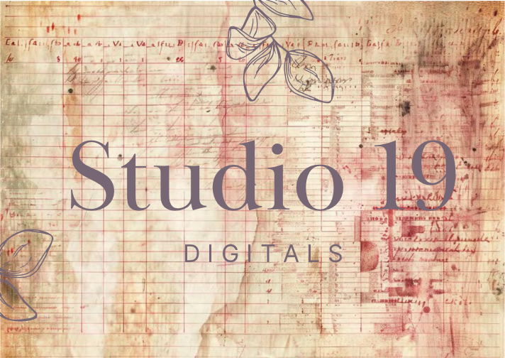 Vintage ledger collection (24 pages) DIGITAL FILE