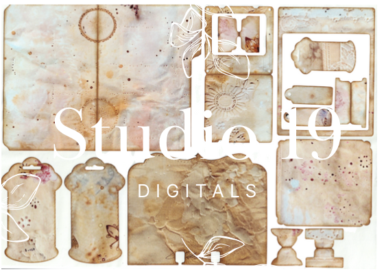 Vintage Ephemera - hand made (7 pages) DIGITAL FILE