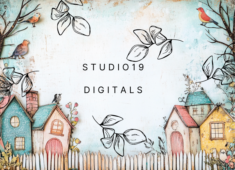 Wonky house collection - (48 pages) - DIGITAL FILE