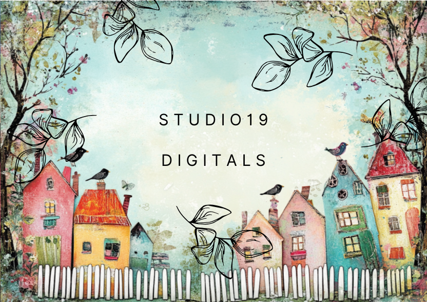 Wonky house collection - (48 pages) - DIGITAL FILE