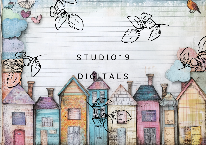 Wonky house collection - (48 pages) - DIGITAL FILE