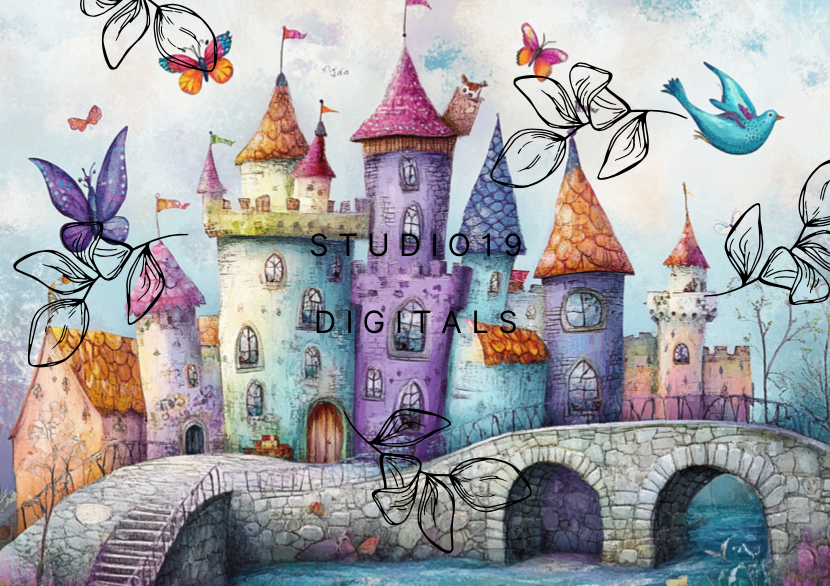 Wonky house collection - (48 pages) - DIGITAL FILE