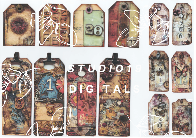 Vintage tag collection