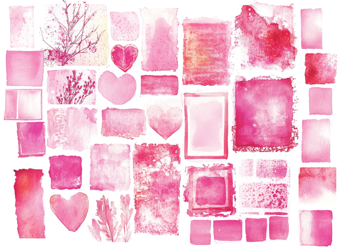 Pink labels freebie