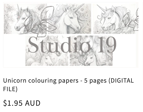 Unicorn MEGA Kit - 106 pages (DIGITAL FILE)