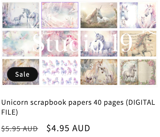 Unicorn MEGA Kit - 106 pages (DIGITAL FILE)